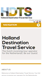 Mobile Screenshot of hollanddestinationtravelservice.com